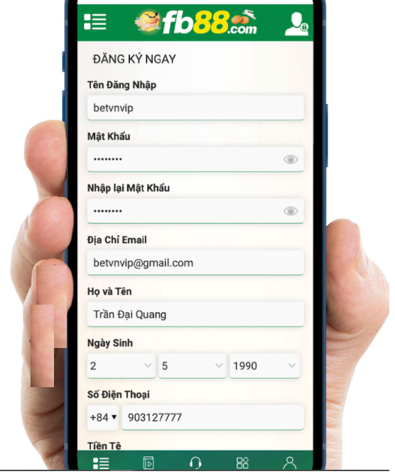 Hướng dẫn cách vào link Fb88 thay thế trên di động Huong dan cach vao link Fb88 thay the tren di dong