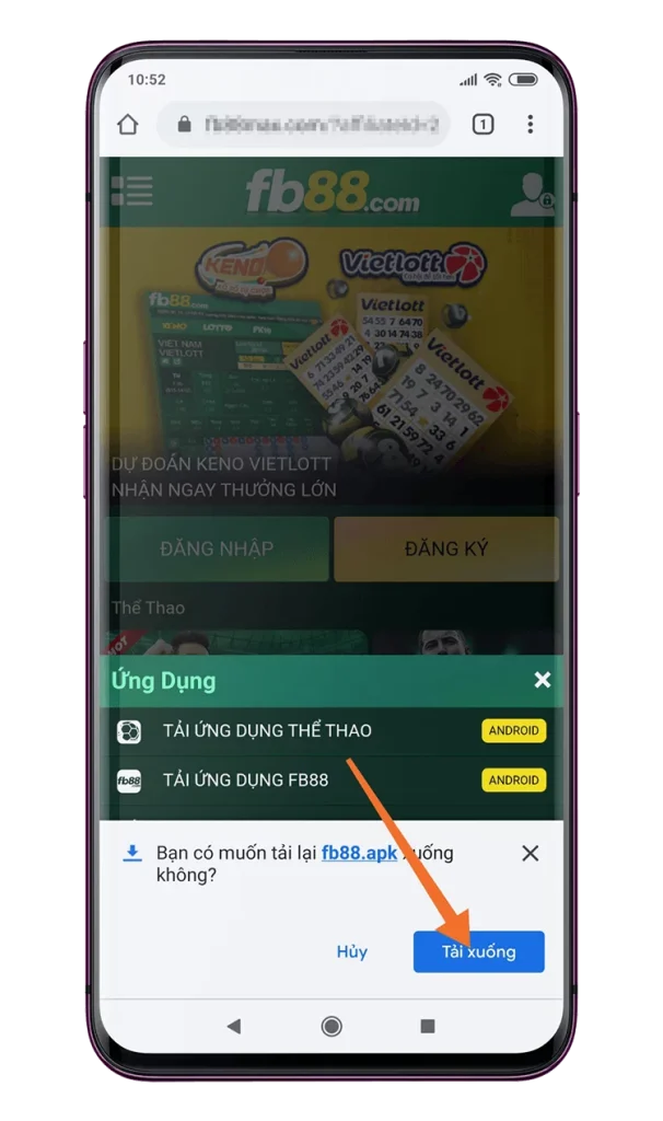 Luu y khi tai app Fb88