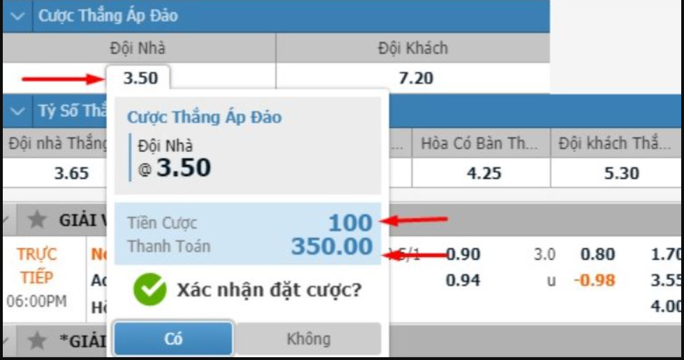 Thao tác cược kèo thắng áp đảo Fb88 Thao tac cuoc keo thang ap dao Fb88