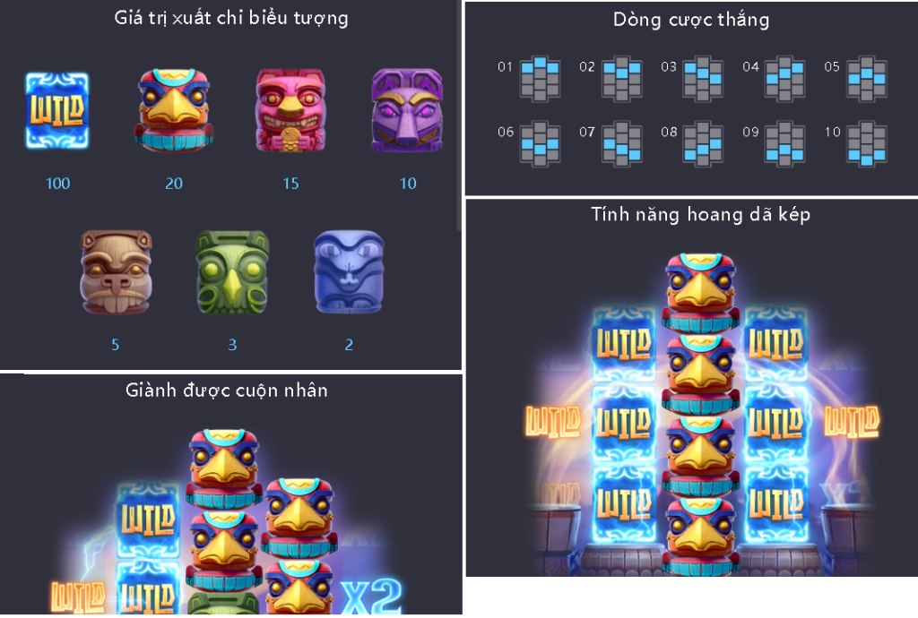 Cách chơi Totem Wonders Fb88 Cach choi Totem Wonders Fb88