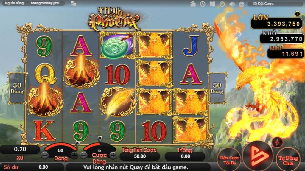 Chủ đề game Thần thoại về Phượng Hoàng Fb88 Chu de game Than thoai ve Phuong Hoang Fb88