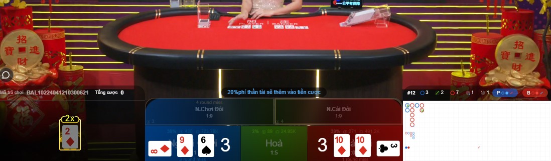 Lam sao choi Golden wealth Baccarat tai Fb88?