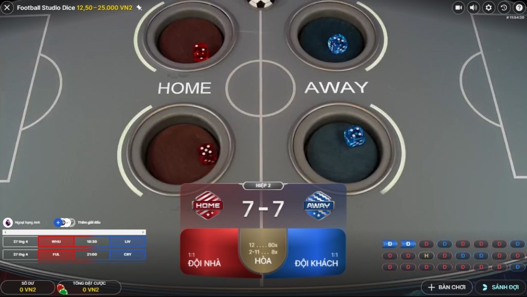 Làm sao để chơi Football Studio Dice? Cach choi game Football Studio Dice chi tiet