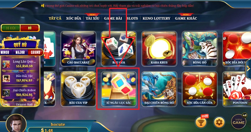 Kham pha game xi ngau luc sac Fb88