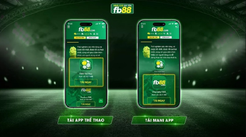 Cac phien ban tai app Fb88